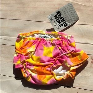 🍭6/$30 NWT Flap Happy Tropical Swim Diaper 6 mo